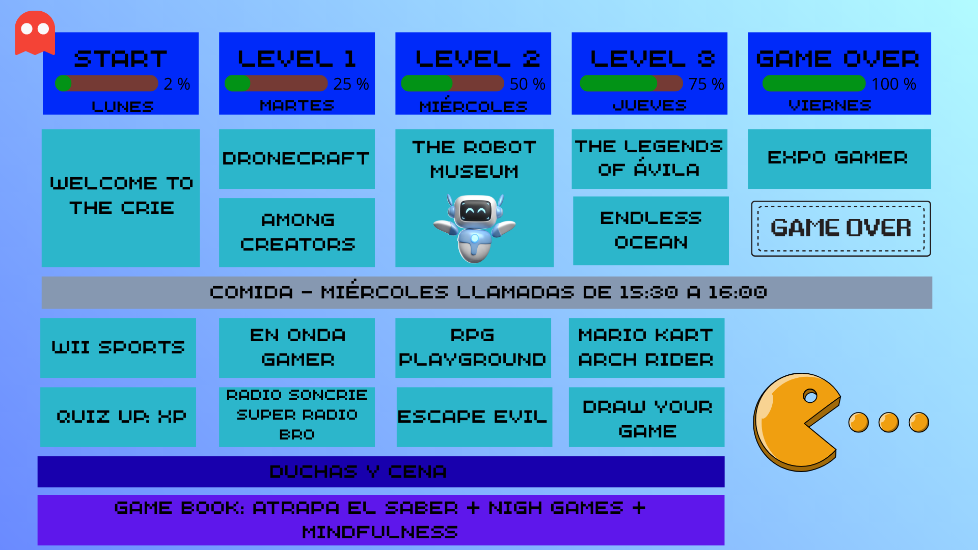 Horario 25-26