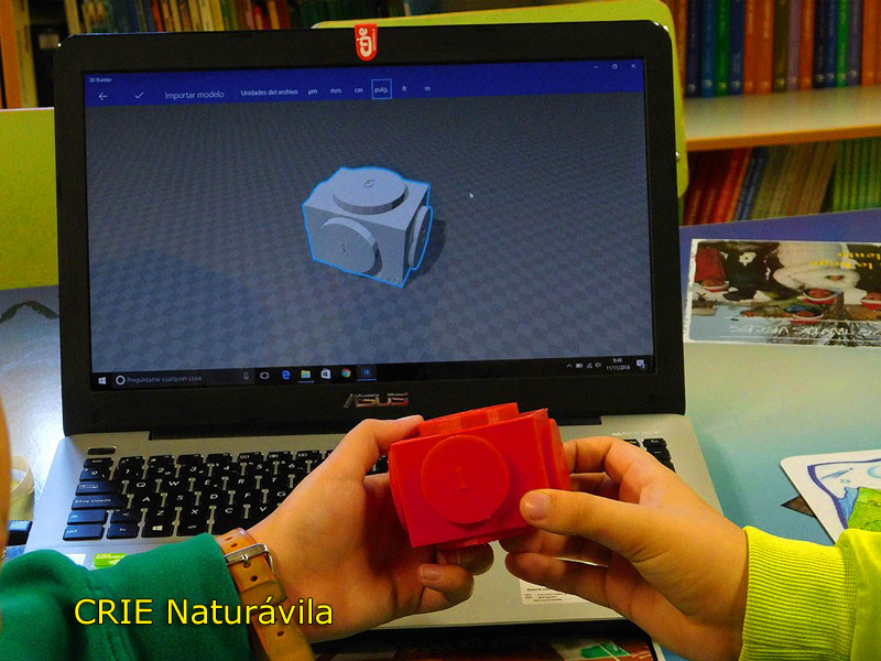 Modelado e impresión 3D en el CRIE Naturávila, convivencia 4