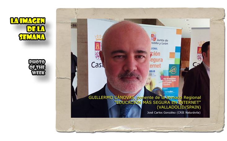 Guillermo Cánovas, ponente de la jornada 'Educación más segura en Internet', en Valladolid