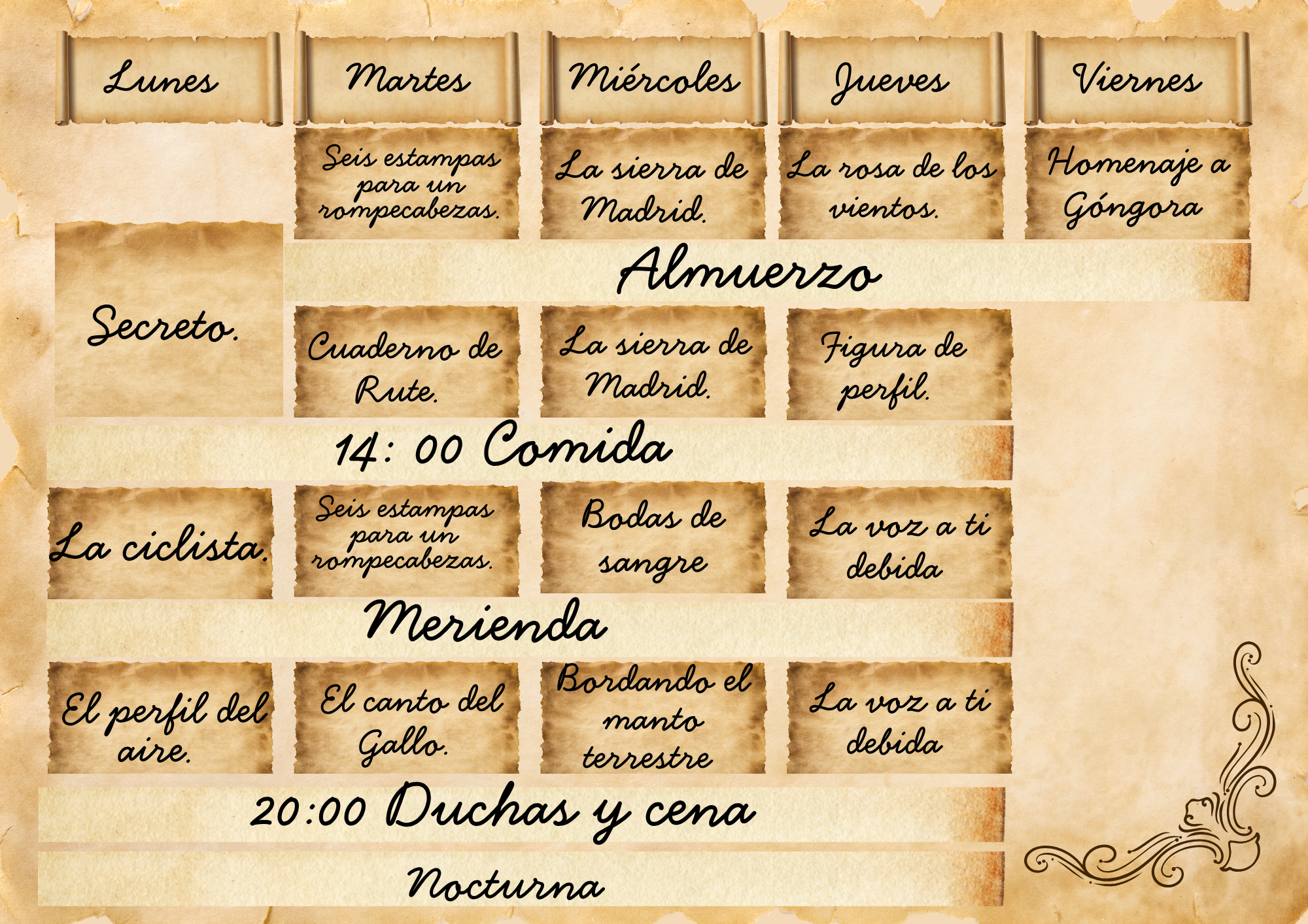 Horario